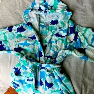 Kids terry cloth bathrobe-beach cover up